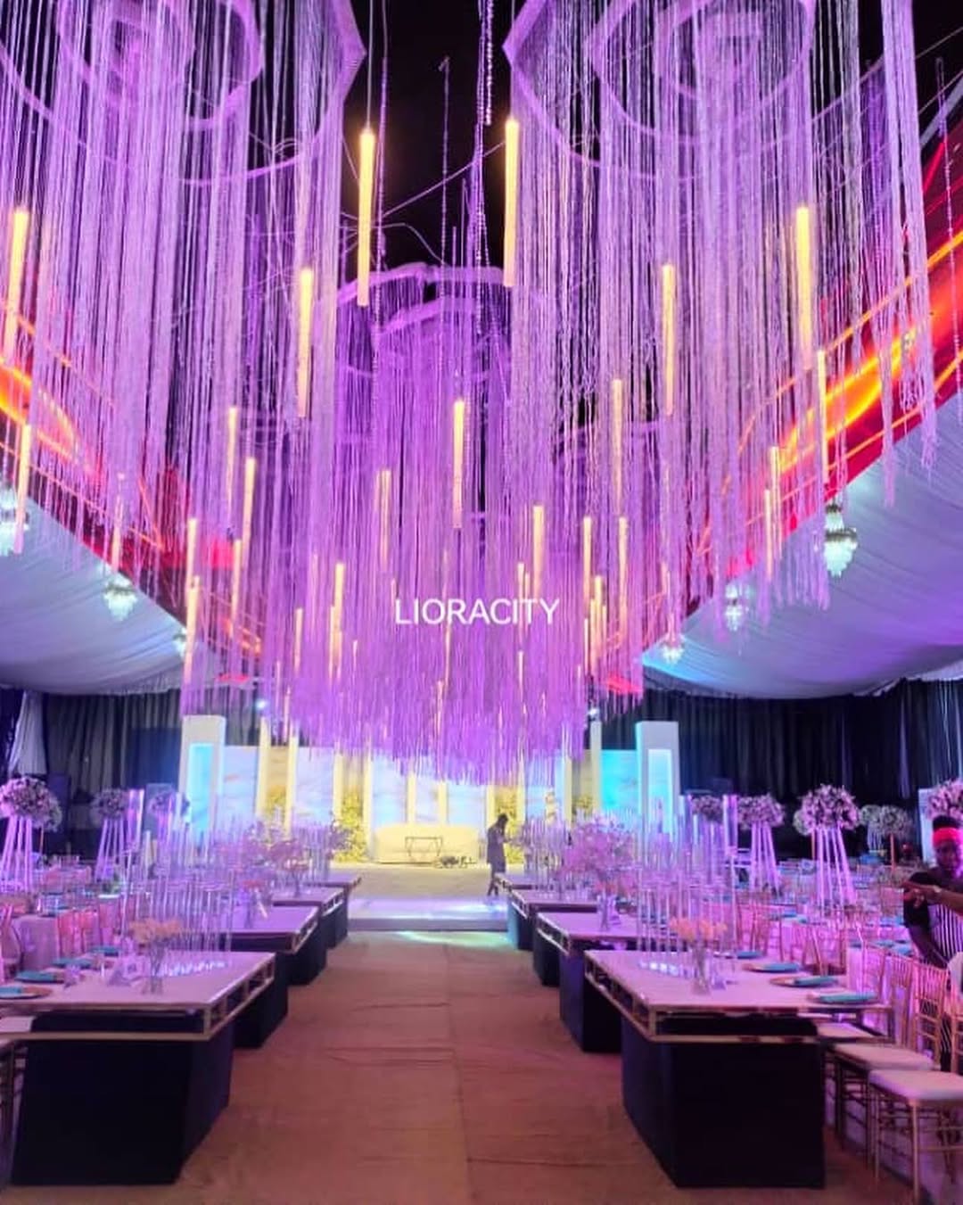 Ceremony and guest setup