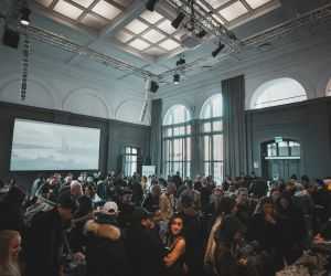 Decorated event aisle